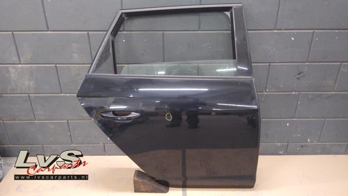 Portier 4Deurs rechts-achter van een Seat Leon (LZ9Y), Gebruikt, -, Deur, -
