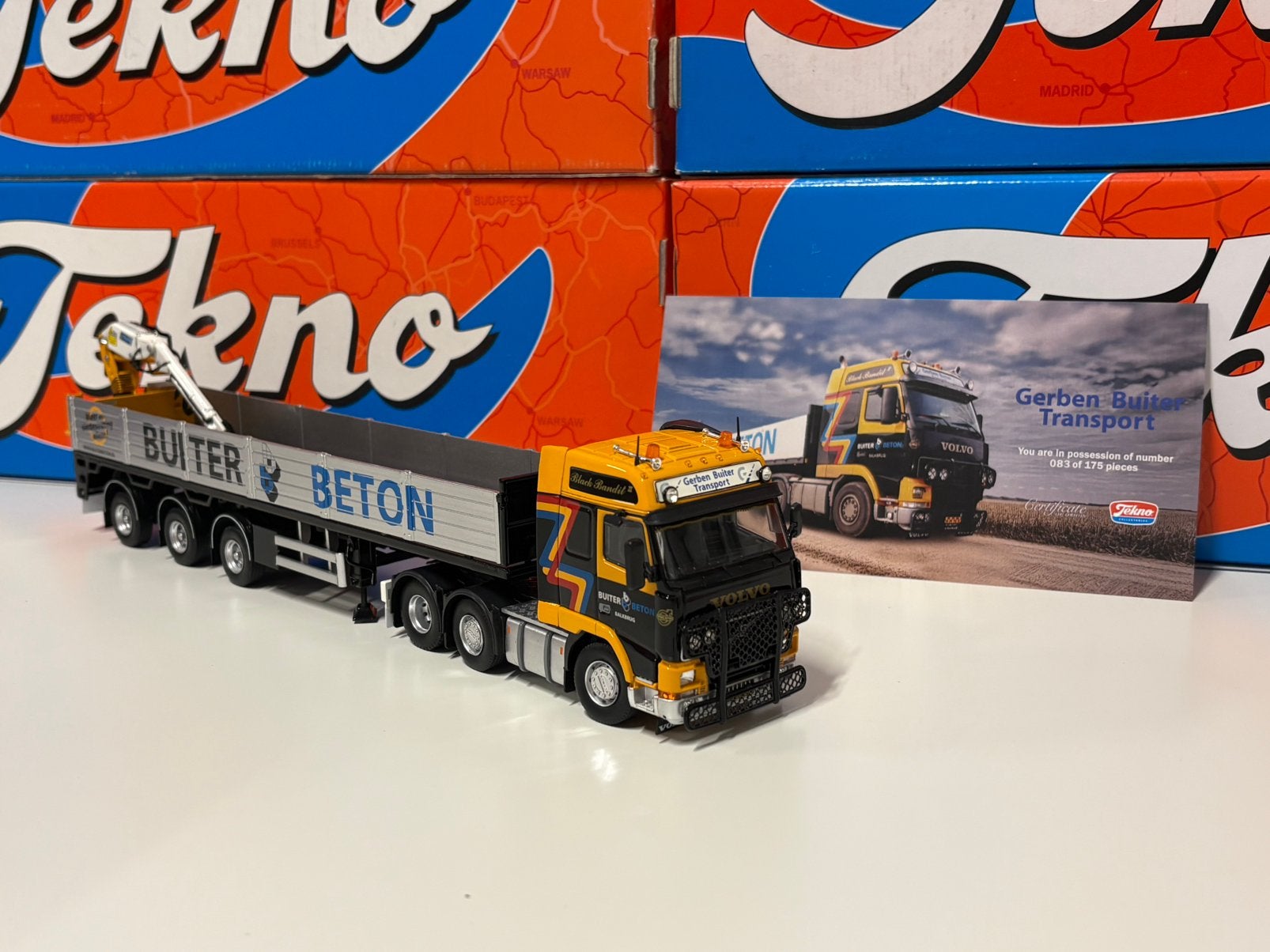 Tekno Buiter Nieuw!, Ophalen of Verzenden, Zo goed als nieuw, Bus of Vrachtwagen, Tekno
