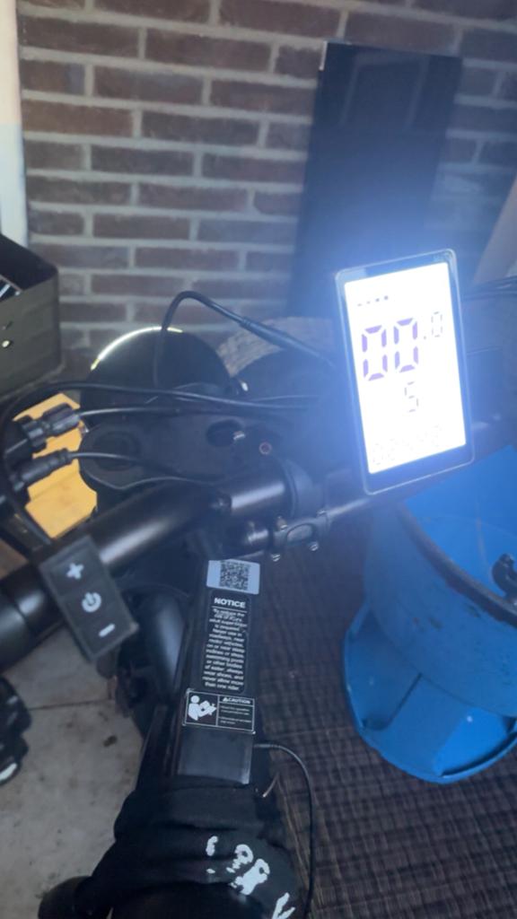 M5 opvoerbare scherm, Fietsen en Brommers, Fietsonderdelen, Ophalen, Zo goed als nieuw