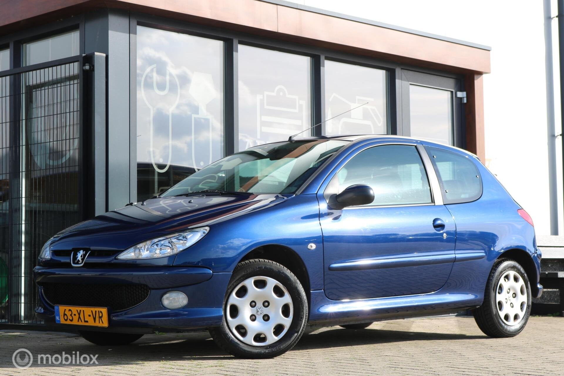 Peugeot 206 1.4 Forever|1e eig.|NAP|Airco, Auto's, Voorwielaandrijving, Dealer onderhouden, 4 cilinders, Blauw