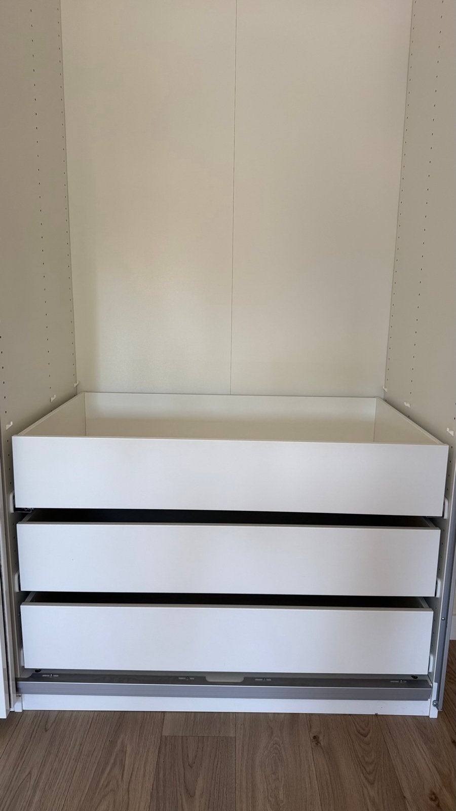 IKEA PAX Witte ladekast 3x 100x58cm, Huis en Inrichting, Kasten | Kledingkasten, Ophalen, Overige materialen, 50 tot 100 cm, Zo goed als nieuw