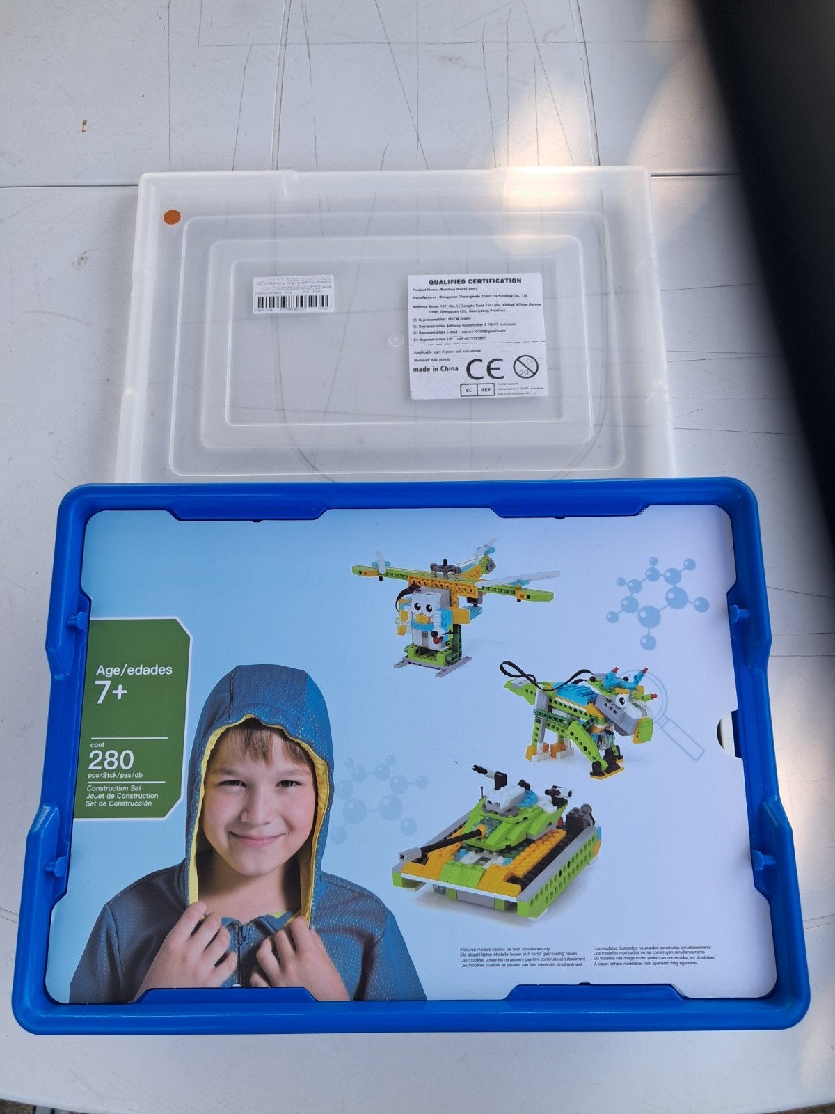 Leuke bouwdoos Nep Lego leuk voor veel bouwplezier., Ophalen of Verzenden, Zo goed als nieuw, Bouwen