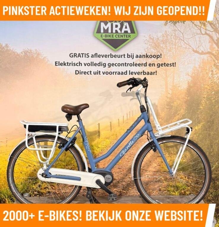MEGA OPRUIMING BIJ MRA E-BIKE CENTER! OP=OP WEES SNEL! EBIKE, Gazelle, Ophalen of Verzenden, Zo goed als nieuw, 50 km per accu of meer