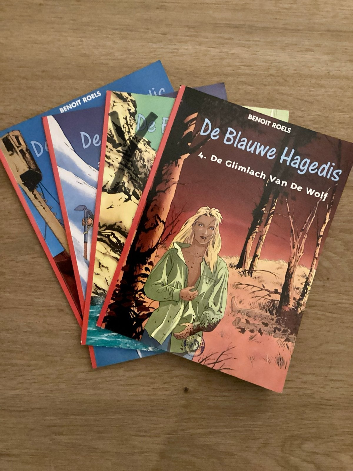 De Blauwe Hagedis - Benoit Roels (diverse delen), Meerdere stripboeken, Ophalen of Verzenden, Zo goed als nieuw