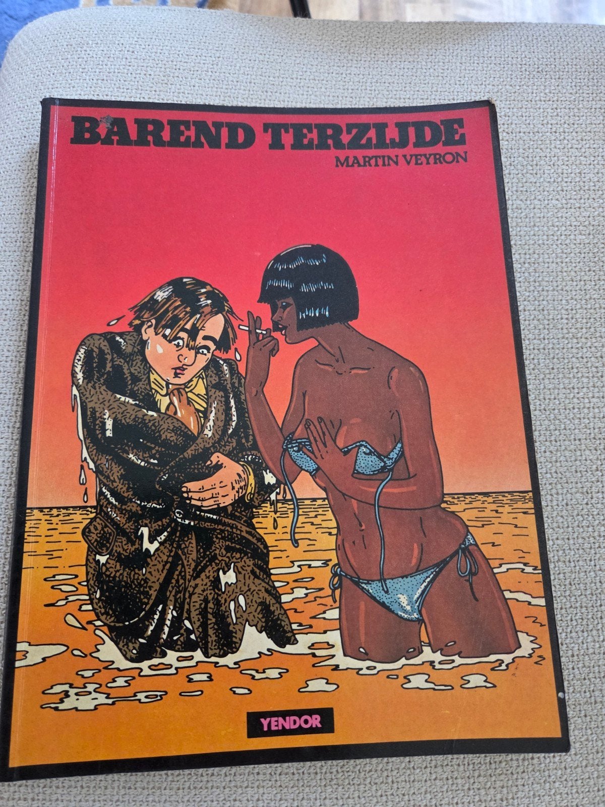 Barend Terzijde - Martin Veyron stripboek, Eén stripboek, Ophalen of Verzenden, Gelezen, Martin Veyron