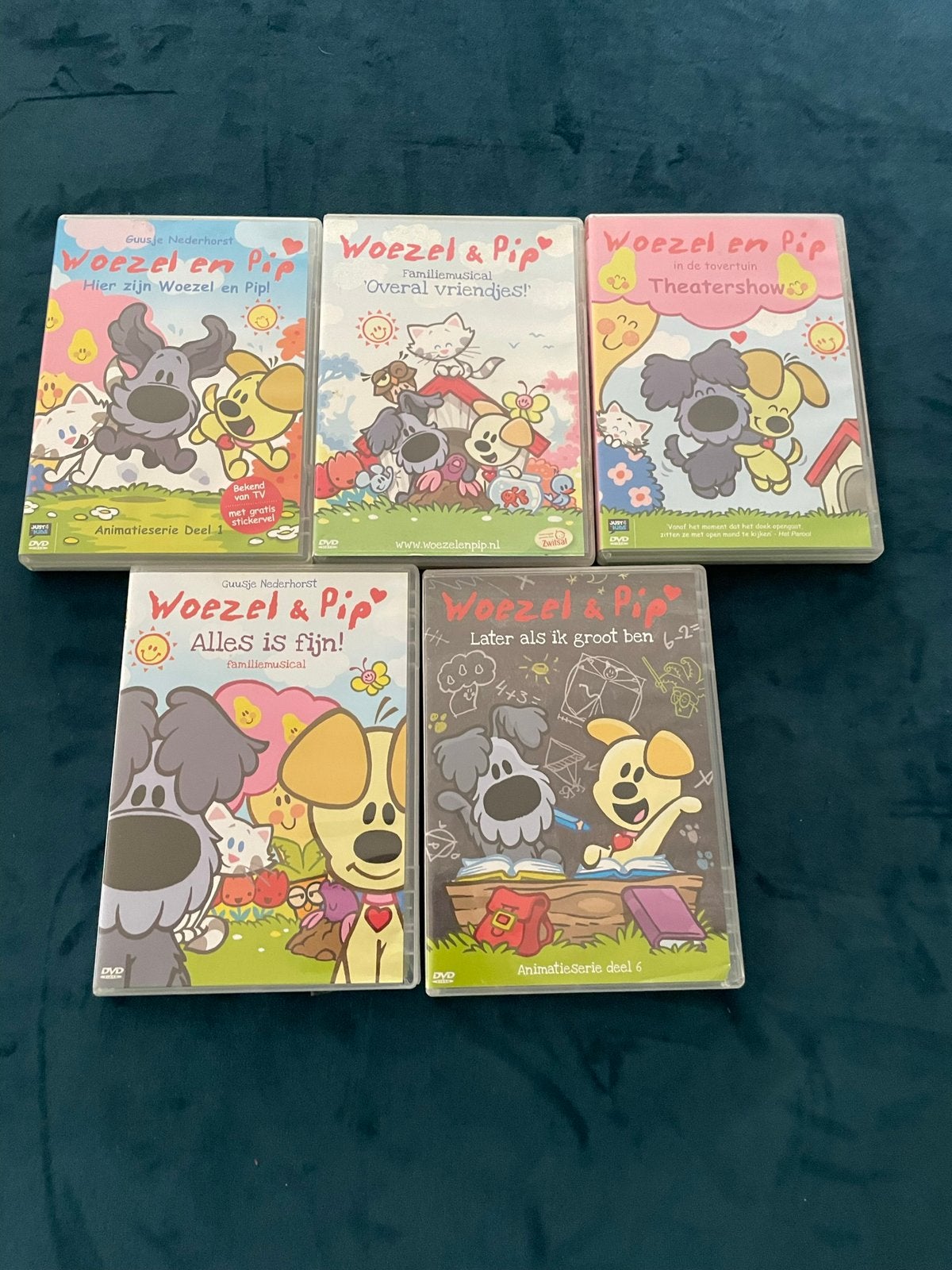 Woezel en pip dvd, Alle leeftijden, Ophalen of Verzenden, Zo goed als nieuw