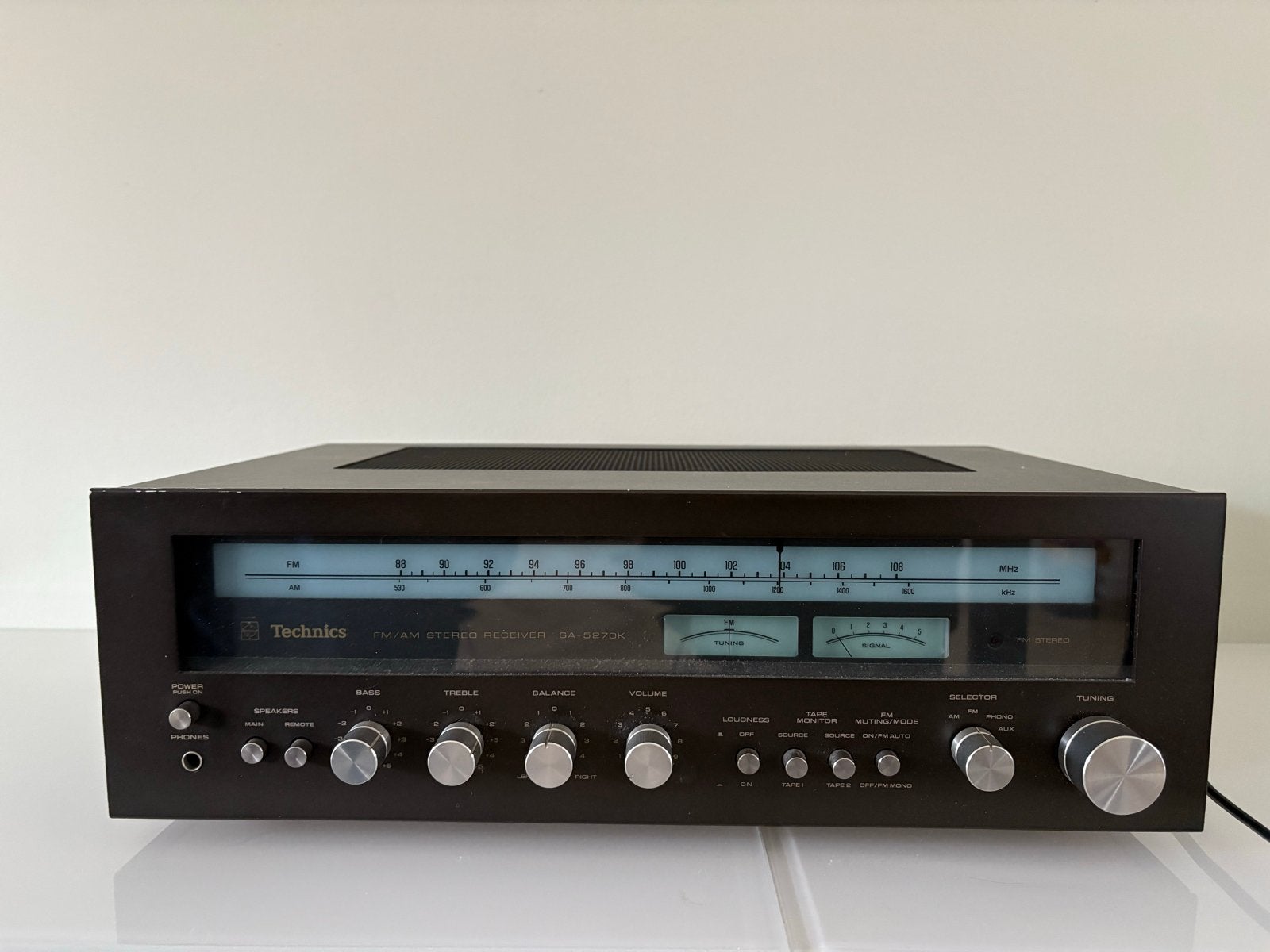 Technics SA-5270K Stereo Receiver - Vintage Audio, Audio, Tv en Foto, Versterkers en Receivers, Overige merken, Gebruikt, Ophalen of Verzenden