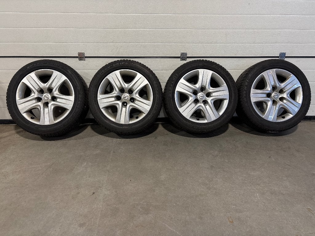 17" semperit winterbanden st. 5 x 120 opel insignia ...., Ophalen, Gebruikt, Banden en Velgen, 17 inch