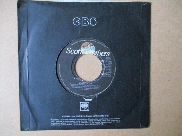 s4765 survivor - eye of the tiger, Ophalen, Gebruikt, Overige genres, 7 inch