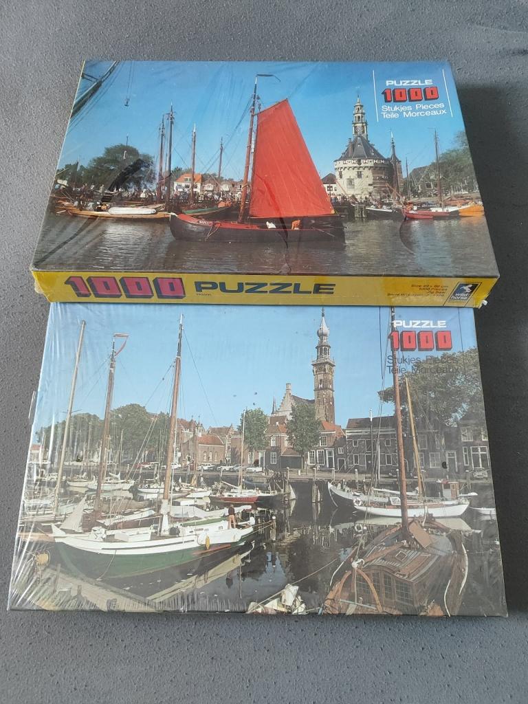 Mooie set van 2 doos Wild Horse legpuzzels - Hoorn & Veere, Ophalen, 500 t/m 1500 stukjes, Nieuw, Legpuzzel