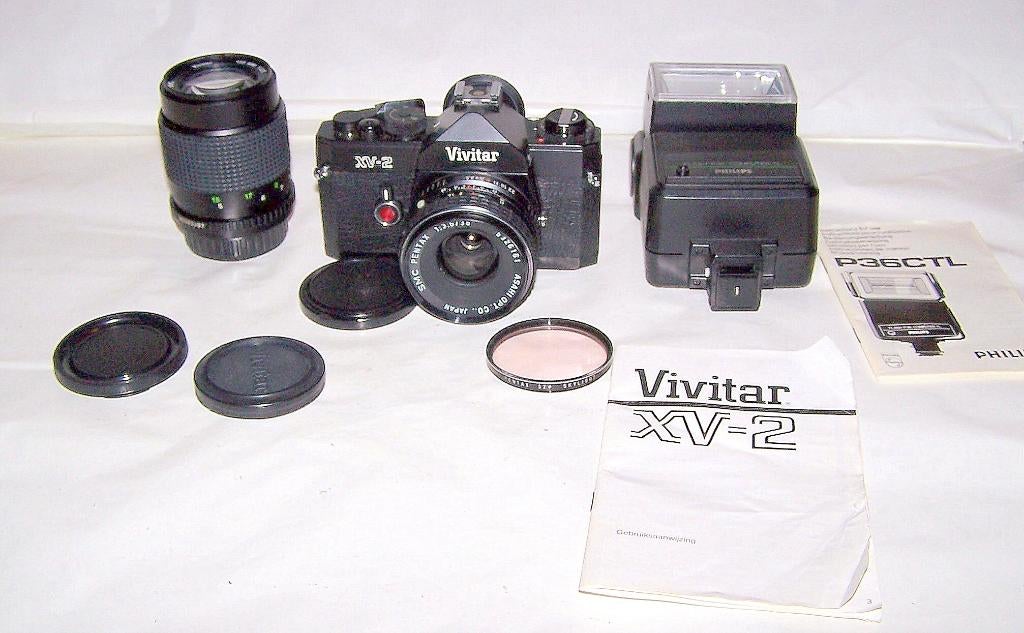 Vivitar XV-2. In zeer goede werkende staat., Ophalen of Verzenden, Zo goed als nieuw, Spiegelreflex, Overige Merken