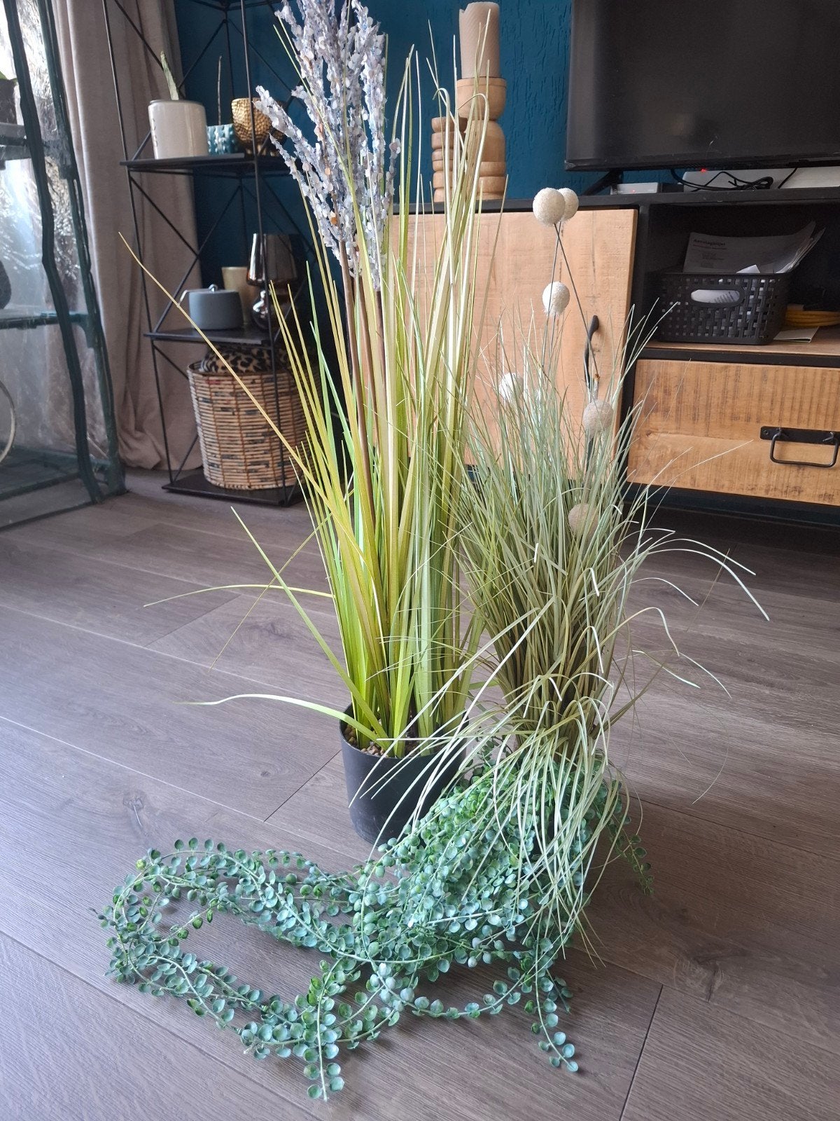 Diverse kunstplanten en -takken voor decoratie, Huis en Inrichting, Woonaccessoires | Kunstplanten en Kunstbloemen, Binnen, Onderhoudsvrij