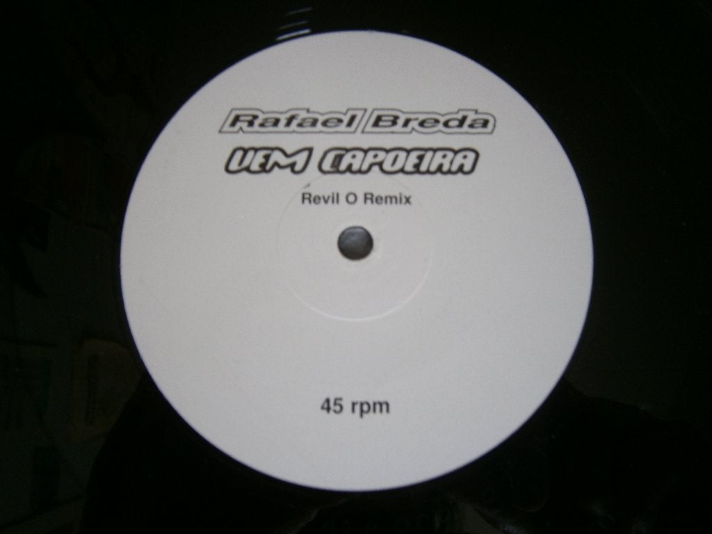 Rafael Breda – Vem Capoeira (Revil O Mixes) 2001. Hardtrance, Ophalen, Trance, Inclusief binnenhoes, Zo goed als nieuw