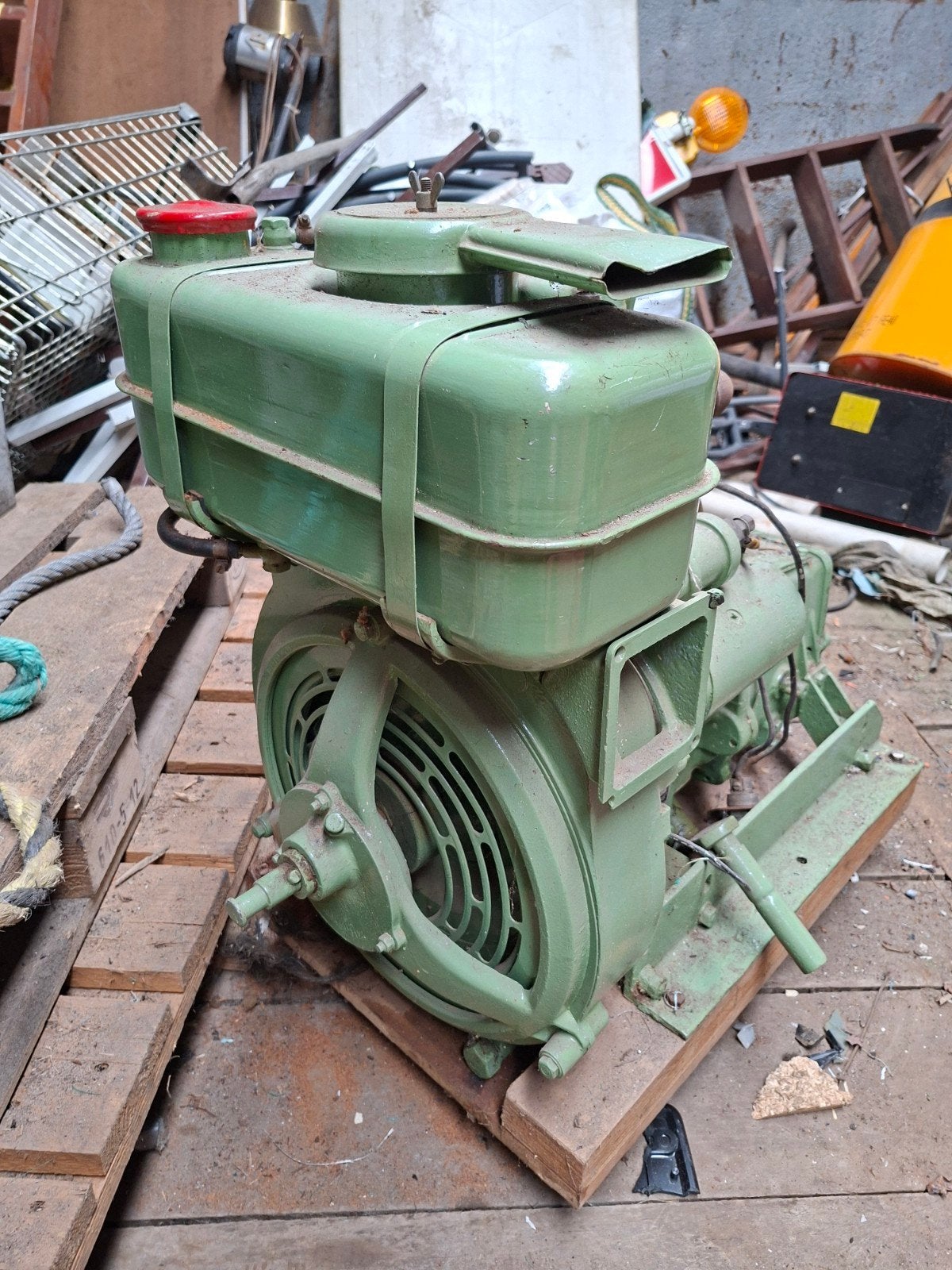 Bernard Motoren Diesel W51 met koppeling, Ophalen, Gebruikt, Dieselmotor