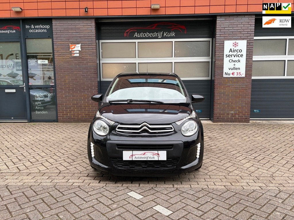 Citroen C1 1.0 VTi Feel LAGE KM STAND, Voorwielaandrijving, Stof, Gebruikt, 4 stoelen