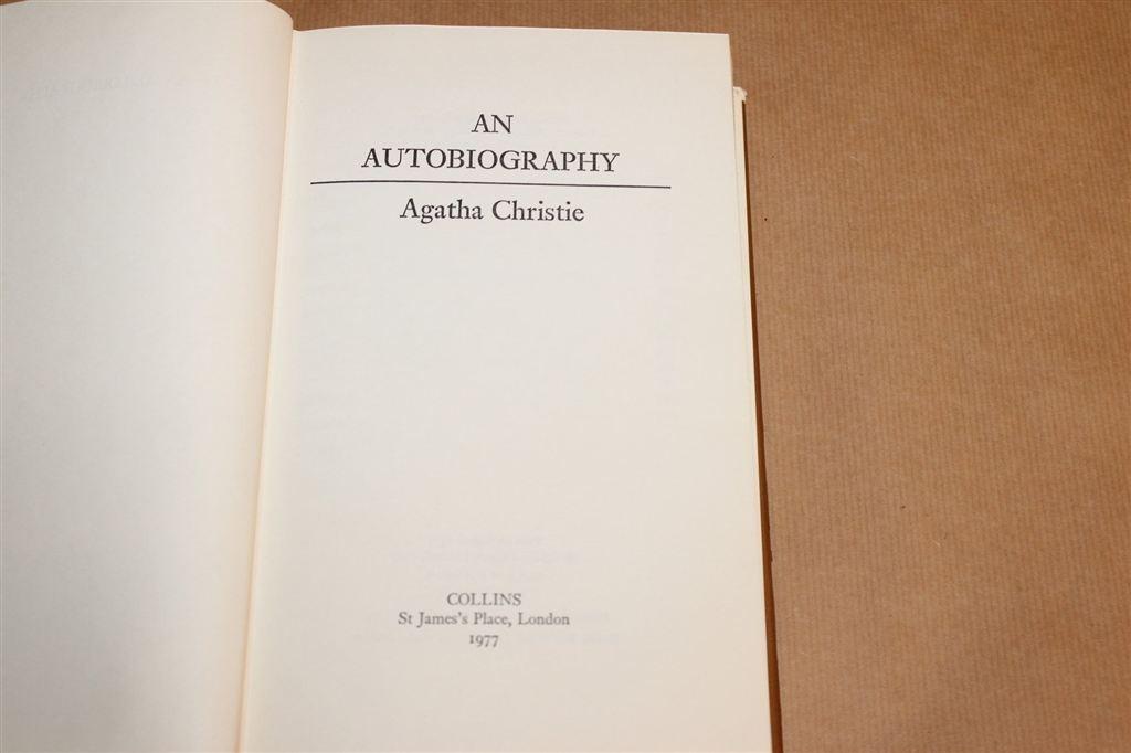 Agatha Christie — An Autobiography, 1e druk 1977, Ophalen of Verzenden, Gelezen