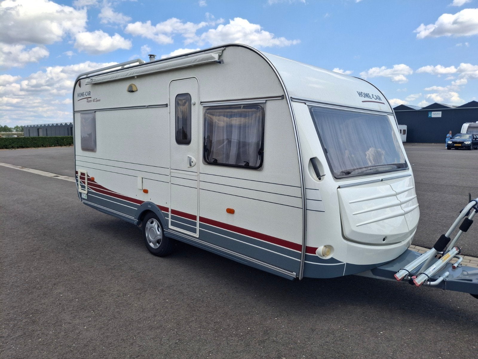Mooie Home-Car Racer Space 45, Home-car, Rondzit, Frans bed, Particulier