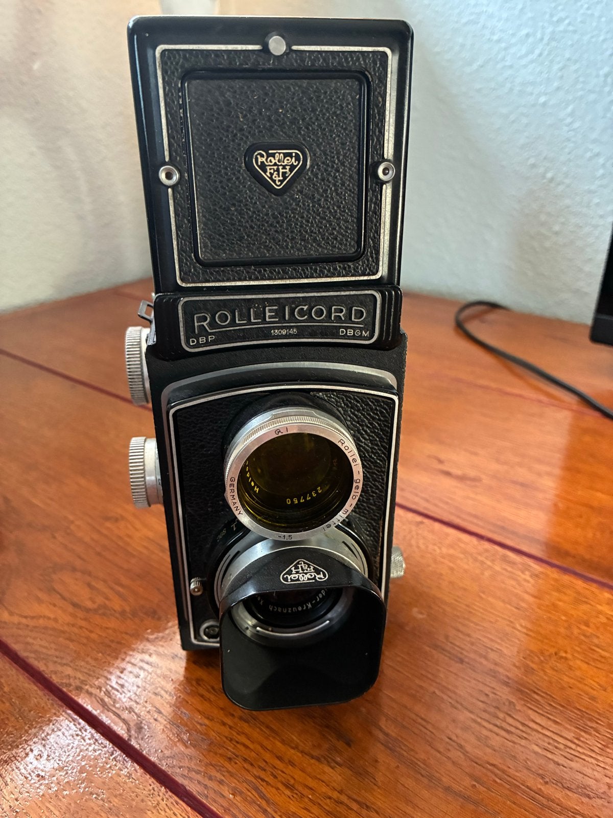 Rolleicord DBP DBSM vintage camera, Ophalen of Verzenden, Gebruikt, Spiegelreflex, Overige Merken