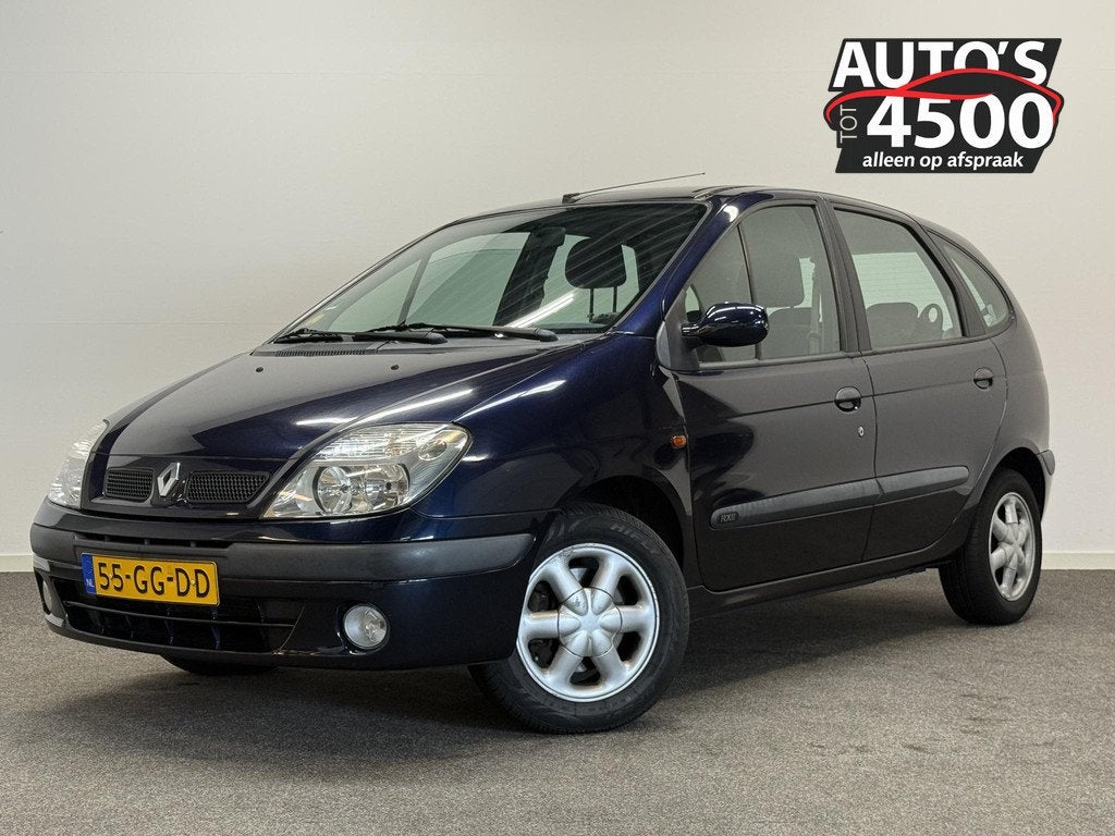 Renault Scénic 1.6-16V RXE Airco! Nieuwe apk!, Auto's, Renault, Voorwielaandrijving, Metallic lak, Gebruikt, 1225 kg