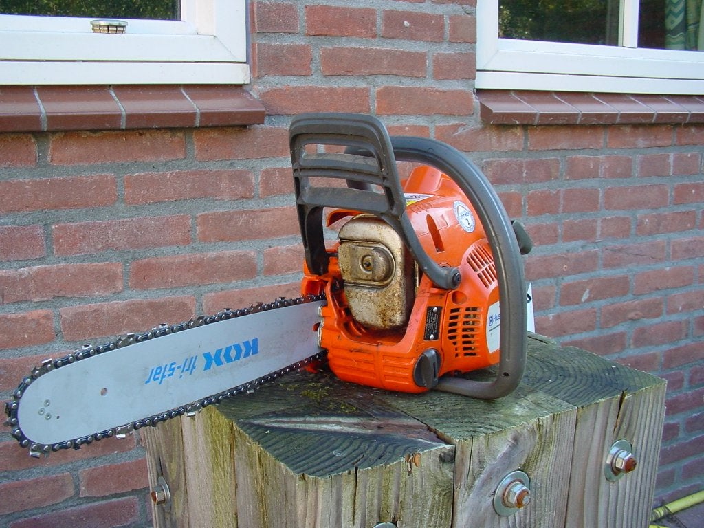 Keetingzaag Motorzaag Husqvarna 120 mk2, Gebruikt, Overige soorten, Ophalen of Verzenden, WHT