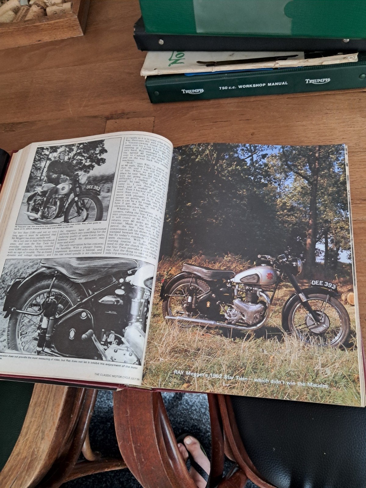 The classic motorcycle, Motoren, Ophalen of Verzenden