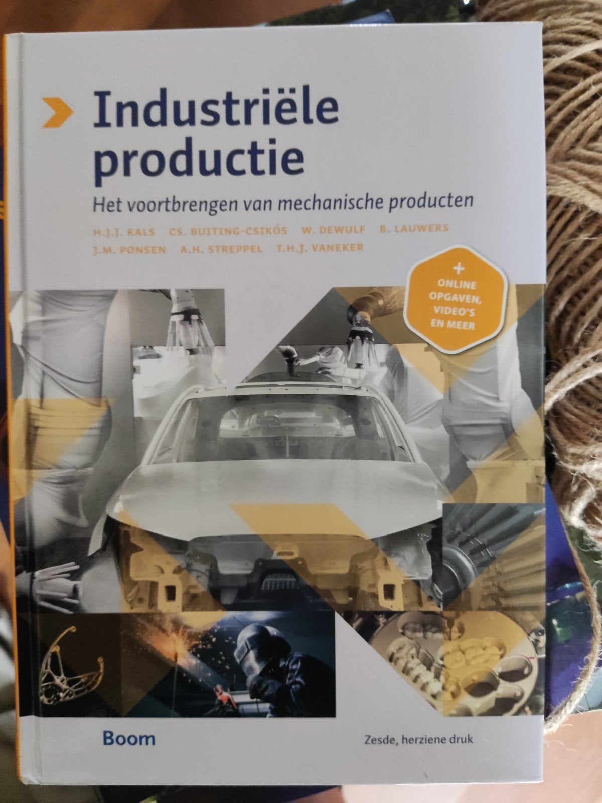 Industriële Productie - Werktuigbouwkunde / engineering, Boeken, Ophalen of Verzenden, Zo goed als nieuw