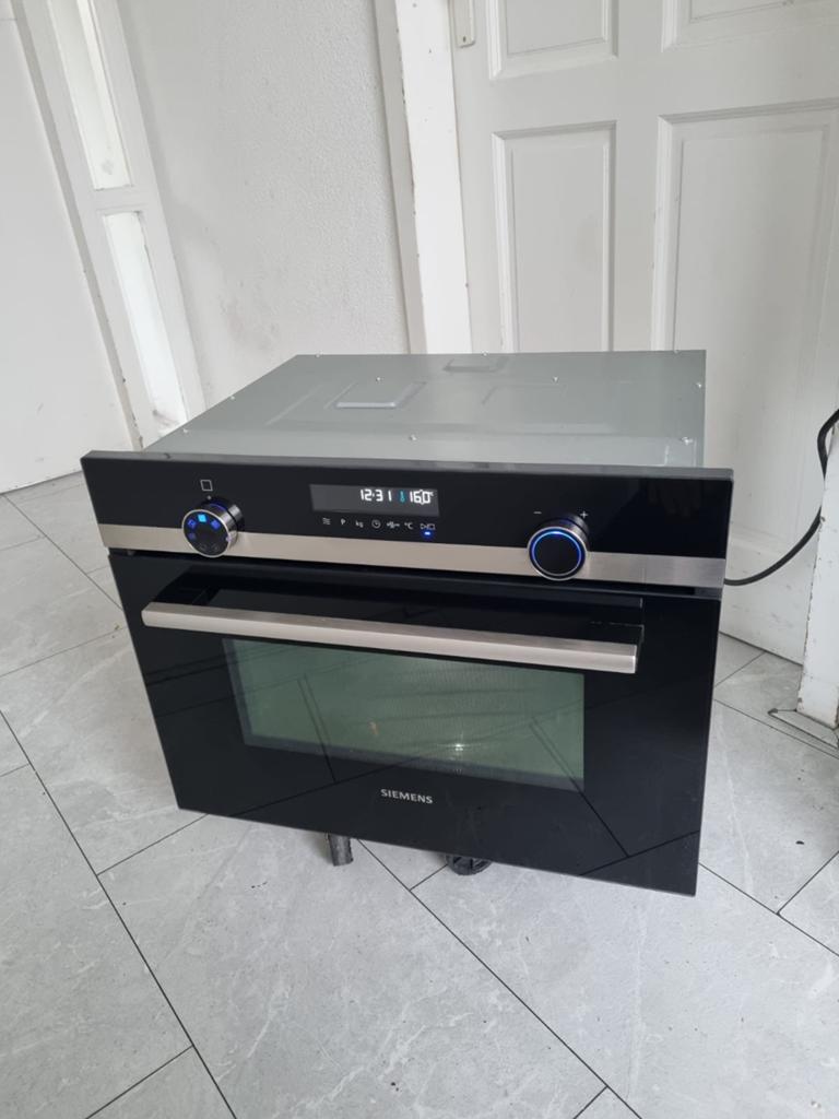 Te koop Luxe Siemens inbouw combimagnetron 45 hoog 60 breed, Minder dan 45 cm, 60 cm of meer, Siemens, Ophalen of Verzenden