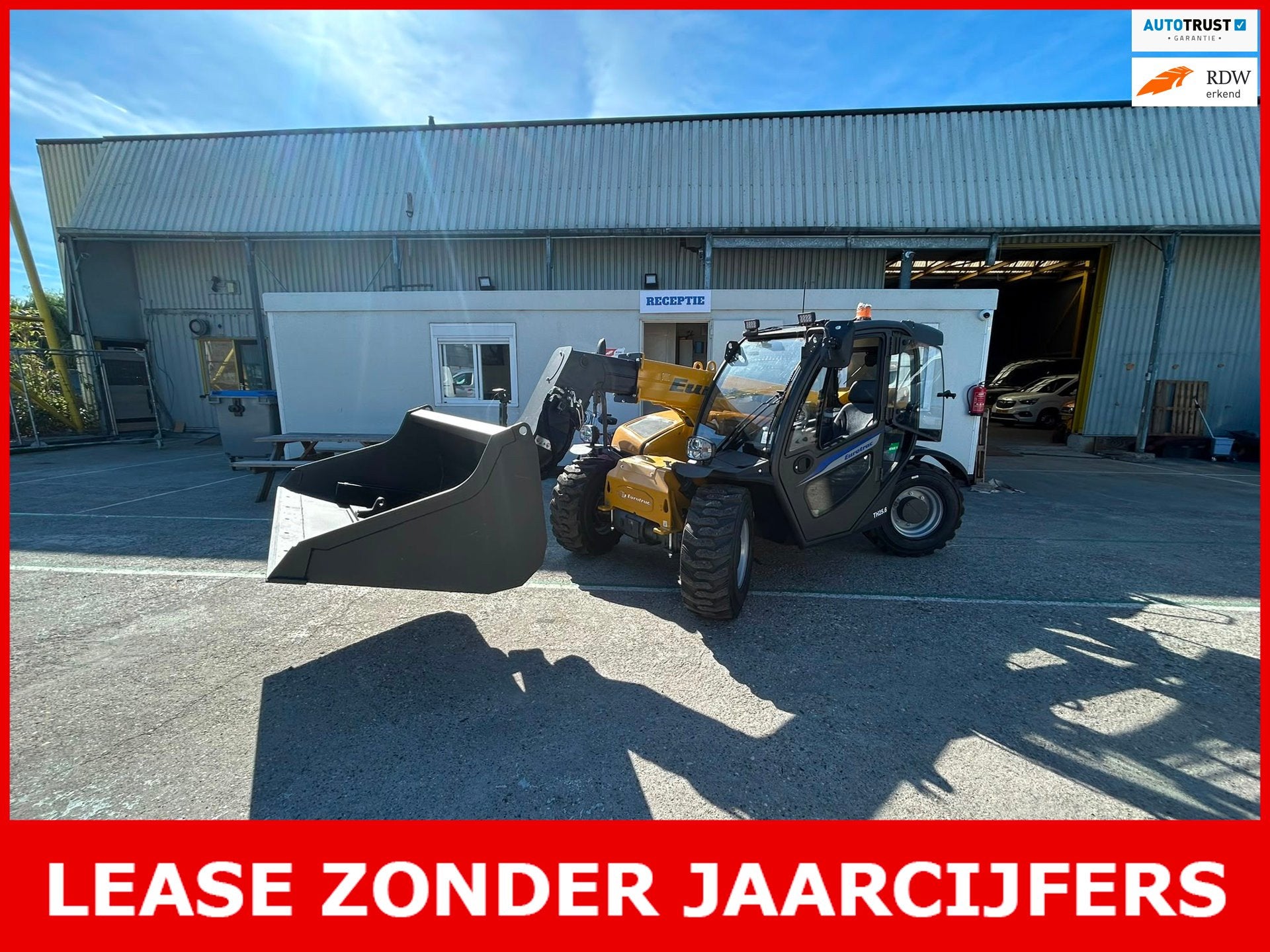 Eurotrac Verreiker th25.6 2.5 tons diesel kubota v3307 4 cil, Auto's, Automaat, Gebruikt, Overige carrosserieën, Overige brandstoffen