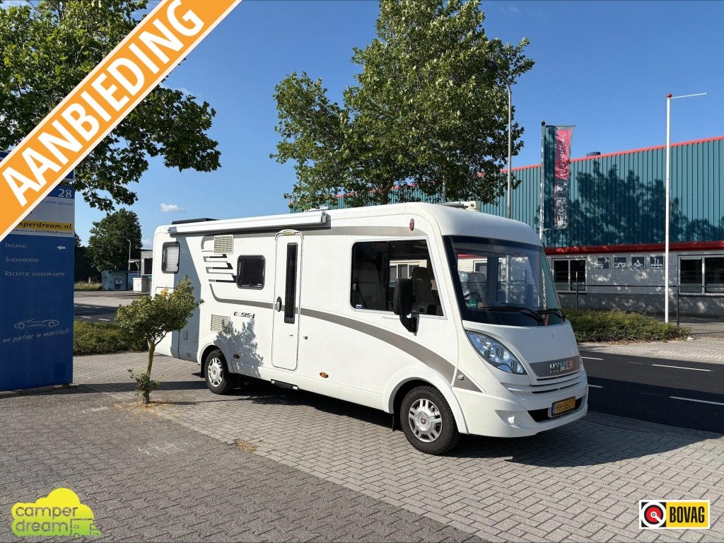 Hymer Exis-i 678 zeer compleet, Caravans en Kamperen, Integraal, Luifel, Hymer, L-zit