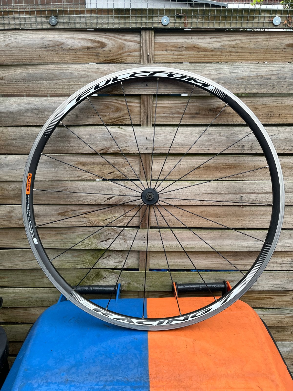 Fulcrum Racing 700 Wiel (ETRTO 622x15C), Gebruikt, Aluminium, Racefiets, Ophalen