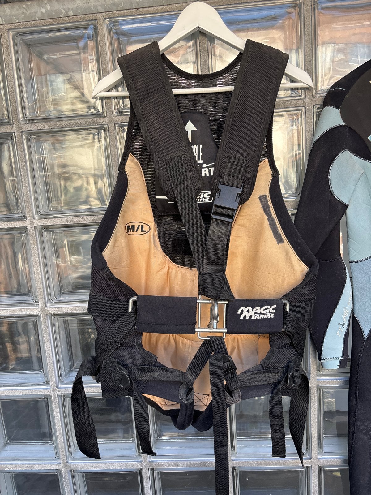 Magic Marine Trapezegordel M/L, Watersport en Boten, Ophalen of Verzenden, Gebruikt, Dame of Heer, Overige typen