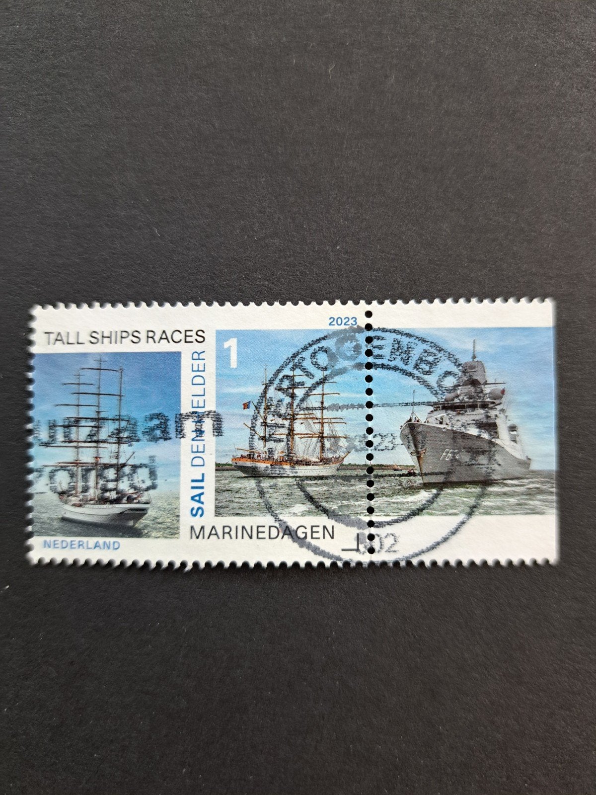 Nederland 2023 Sail den Helder, Ophalen of Verzenden, Gestempeld
