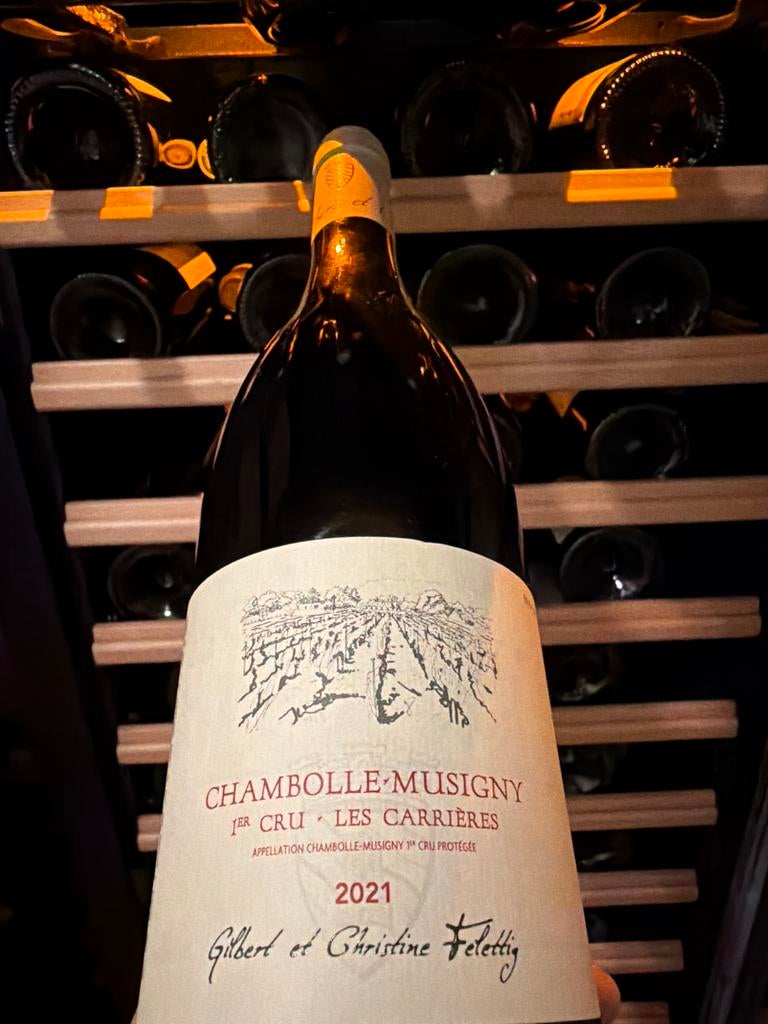 Domaine Felettig Chambolle Musigny Premier Cru 2021, Ophalen of Verzenden, Nieuw, Frankrijk, Rode wijn