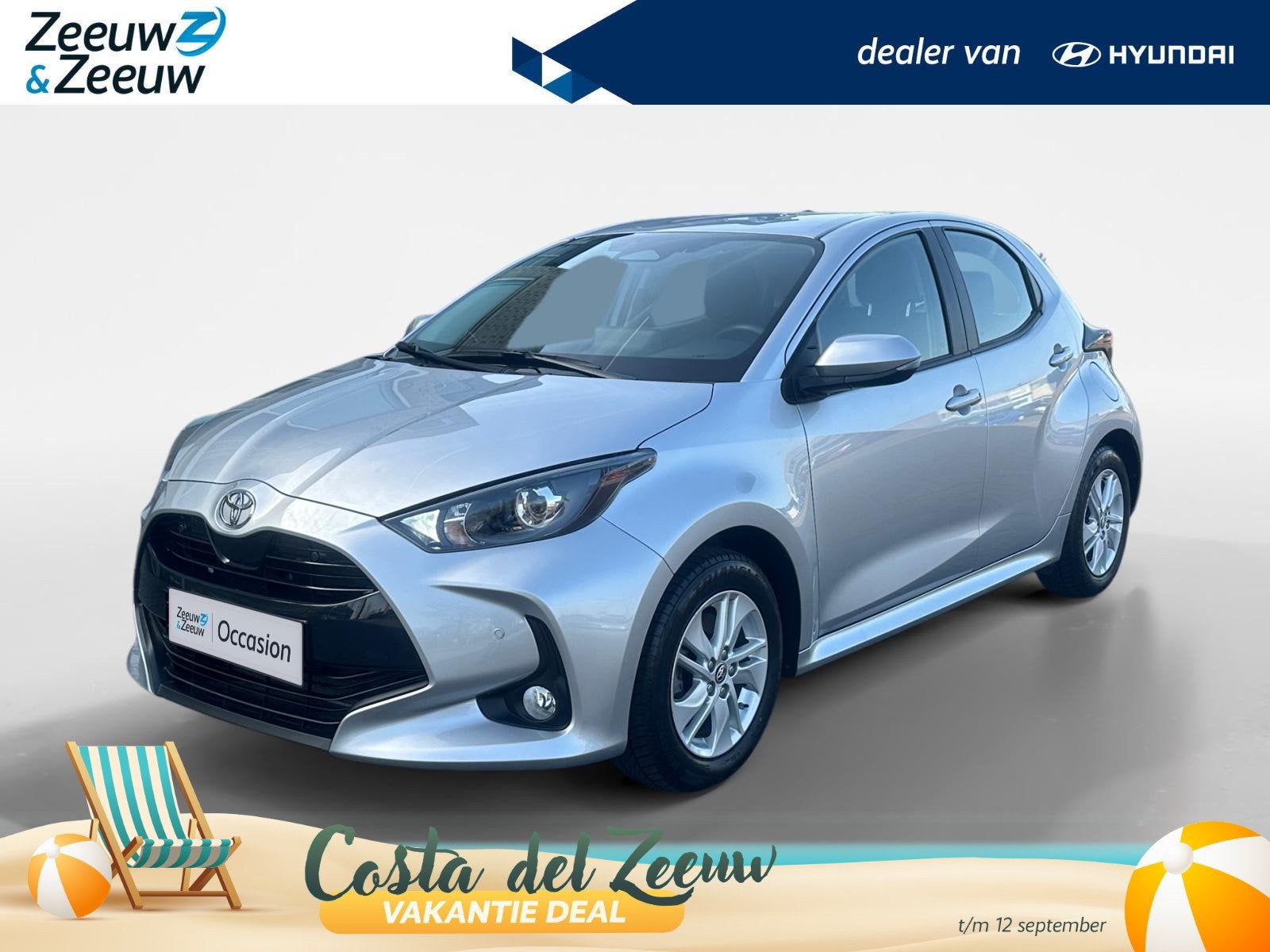 Toyota Yaris 1.5 Hybrid 115 | STUUR-STOEL VERWARMING | CAMER, Gebruikt, 1490 cc, Bedrijf, Hybride Elektrisch/Benzine