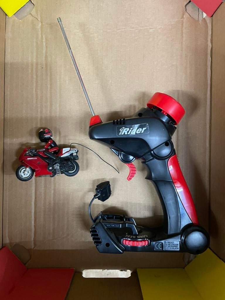 1 Klein motortje mini Nikko ducati zie omschrijving, Ophalen of Verzenden, Gebruikt, Overige schalen, Auto offroad