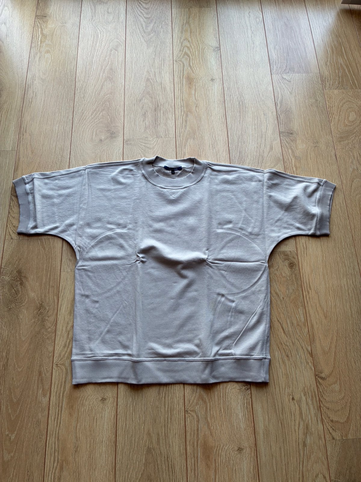 Sofie d’Hoore beige sweater top met korte mouw, maat 40 ZGAN, Kleding | Dames, Maat 38/40 (M), Beige, Ophalen of Verzenden, Zo goed als nieuw