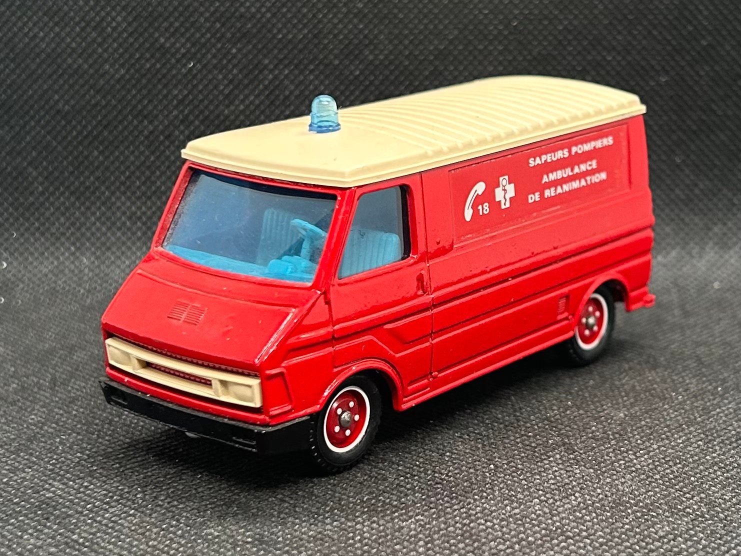 Solido Citroën C35 Pompiers 1:43, Hobby en Vrije tijd, Modelauto's | 1:43, Verzenden, Zo goed als nieuw, Auto, Solido