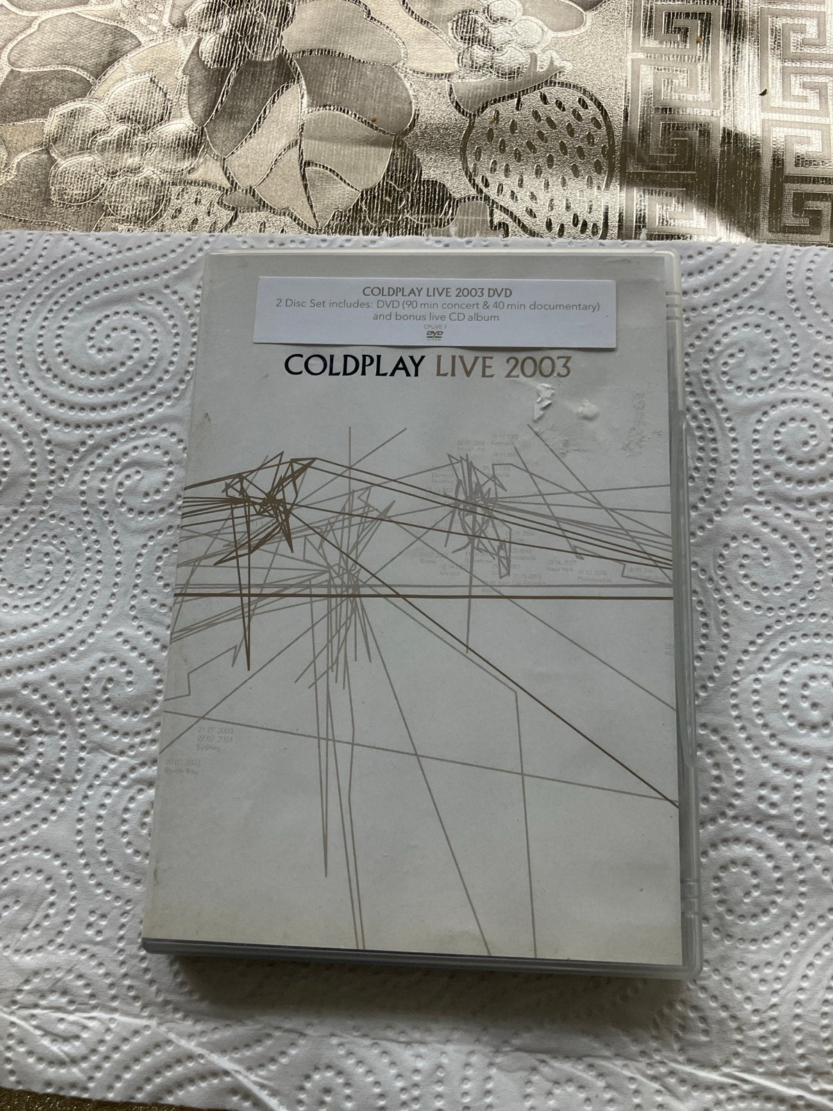 Coldplay Live 2003 DVD + CD - Concert & Documentaire, Alle leeftijden, Nederlands, Ophalen of Verzenden, Zo goed als nieuw