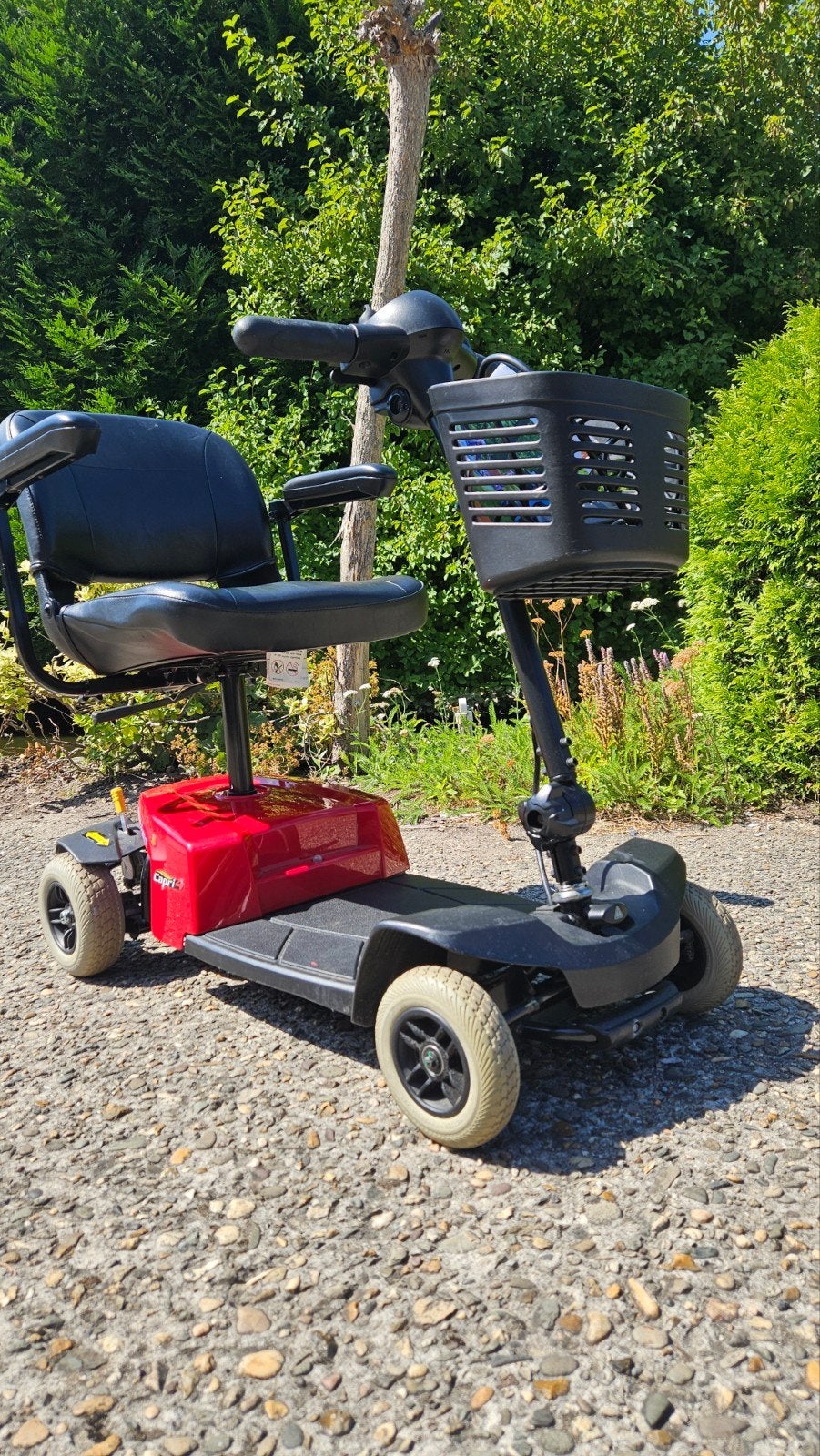 Pride Capri inklapbare reis scootmobiel, Ophalen, Inklapbaar, Zo goed als nieuw, Elektrische rolstoel