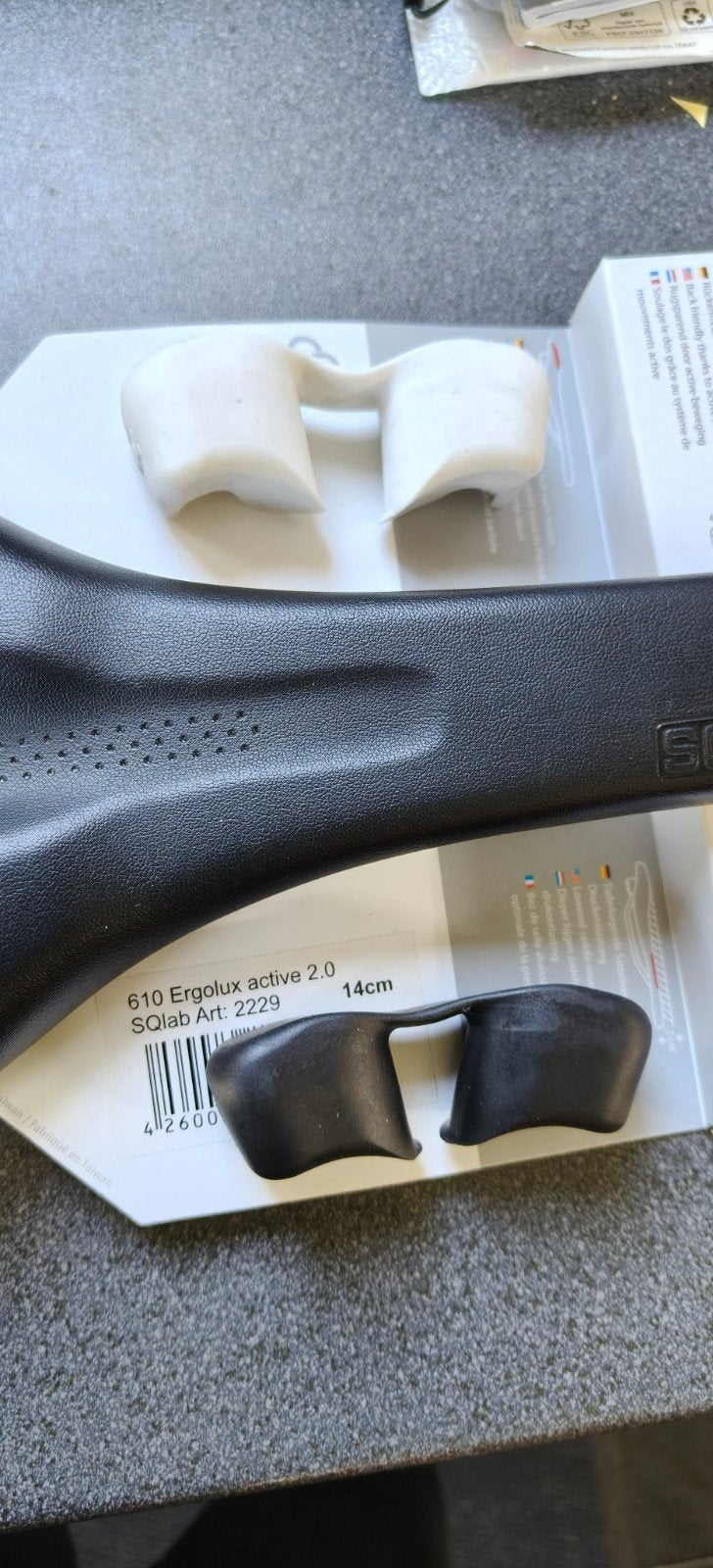 Zadel van SQlab 610 ergolux 2.0 active 14 cm., Ophalen of Verzenden, Zo goed als nieuw, Overige typen