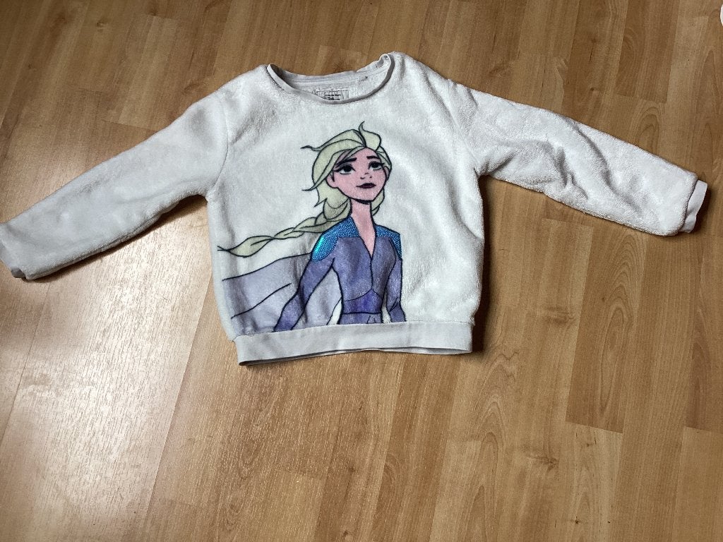 Frozen truitje Maat 104, Kinderen en Baby's, Kinderkleding | Maat 104, C&A, Meisje, Trui of Vest, Ophalen of Verzenden