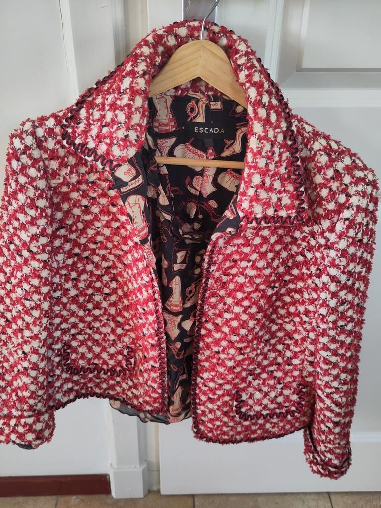 3-delig pakje van zijde van Escada, Kleding | Dames, Maat 38/40 (M), Kostuum of Pak, Escada, Ophalen of Verzenden