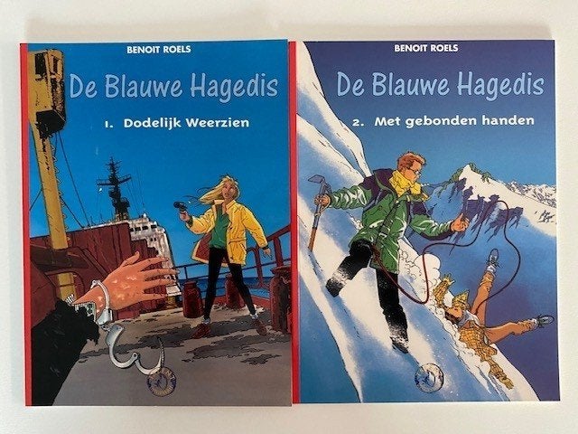 De blauwe hagedis, SC, set 1+2, Roels, avontuur, Complete serie of reeks, Ophalen of Verzenden, Nieuw