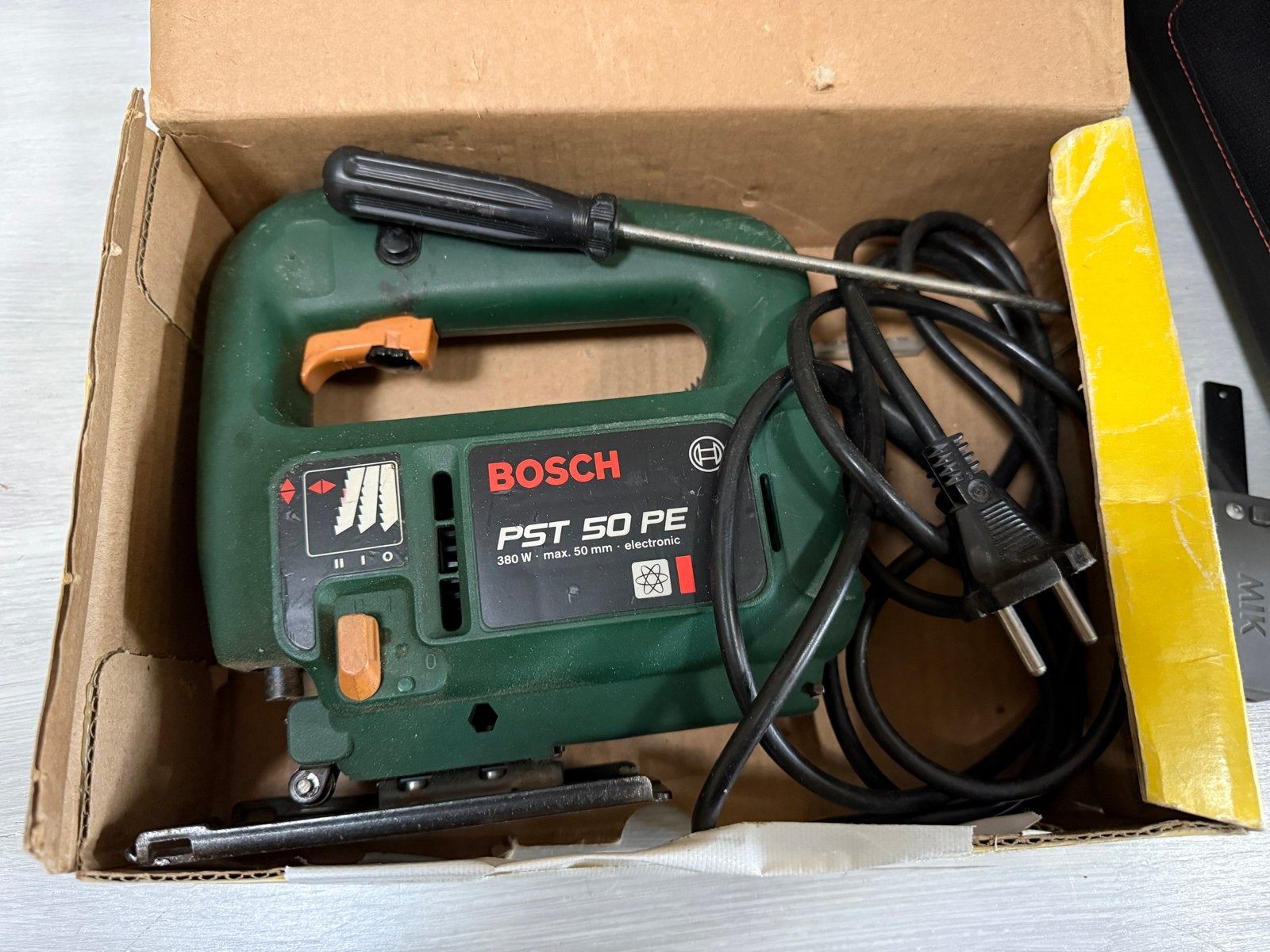 Bosch PST 50 PE Decoupeerzaag, Decoupeerzaag, Ophalen of Verzenden, Zo goed als nieuw, 30 tot 70 mm