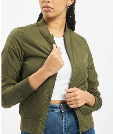 Bomber baseball jack jasje maat S leger groen URBAN CLASSICS, Kleding | Dames, Jassen | Zomer, URBAN CLASSICS, Nieuw, Ophalen of Verzenden