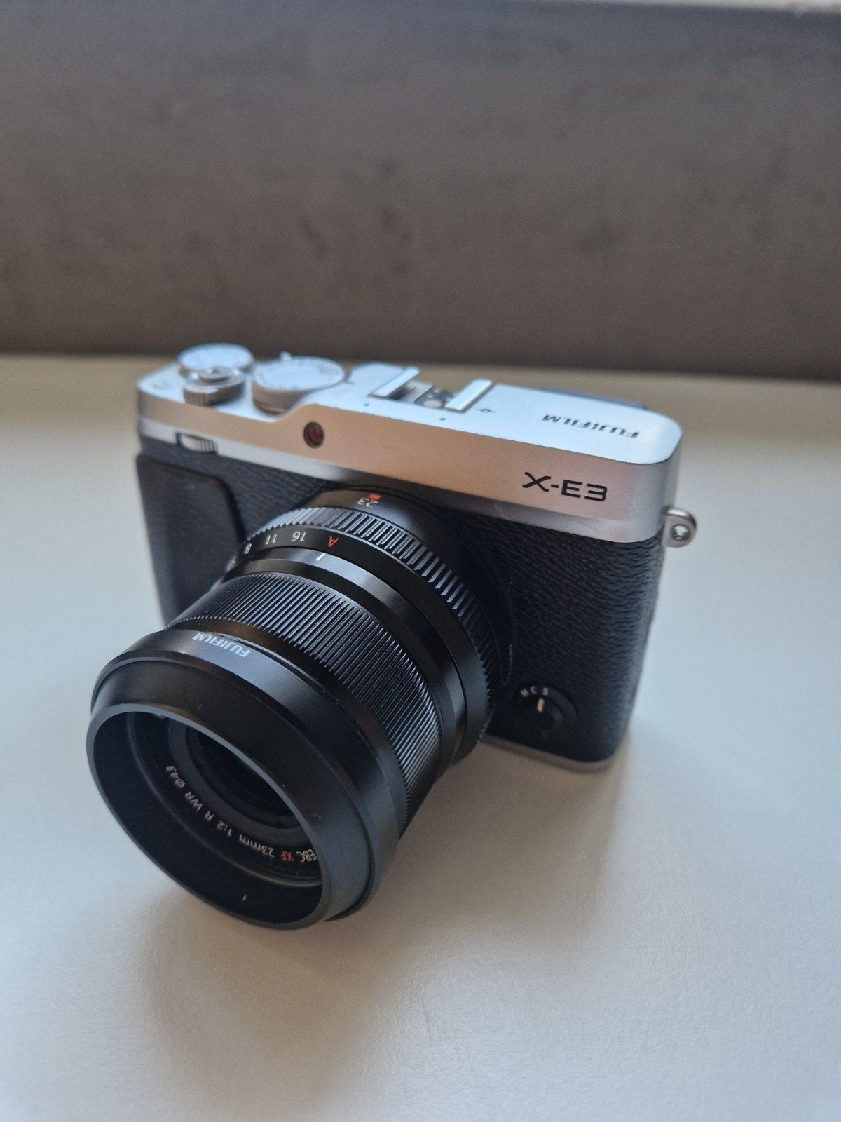fujifilm x e3 digitale camera met 23mm f2.0 getest xe3, Camera, Ophalen of Verzenden, Zo goed als nieuw