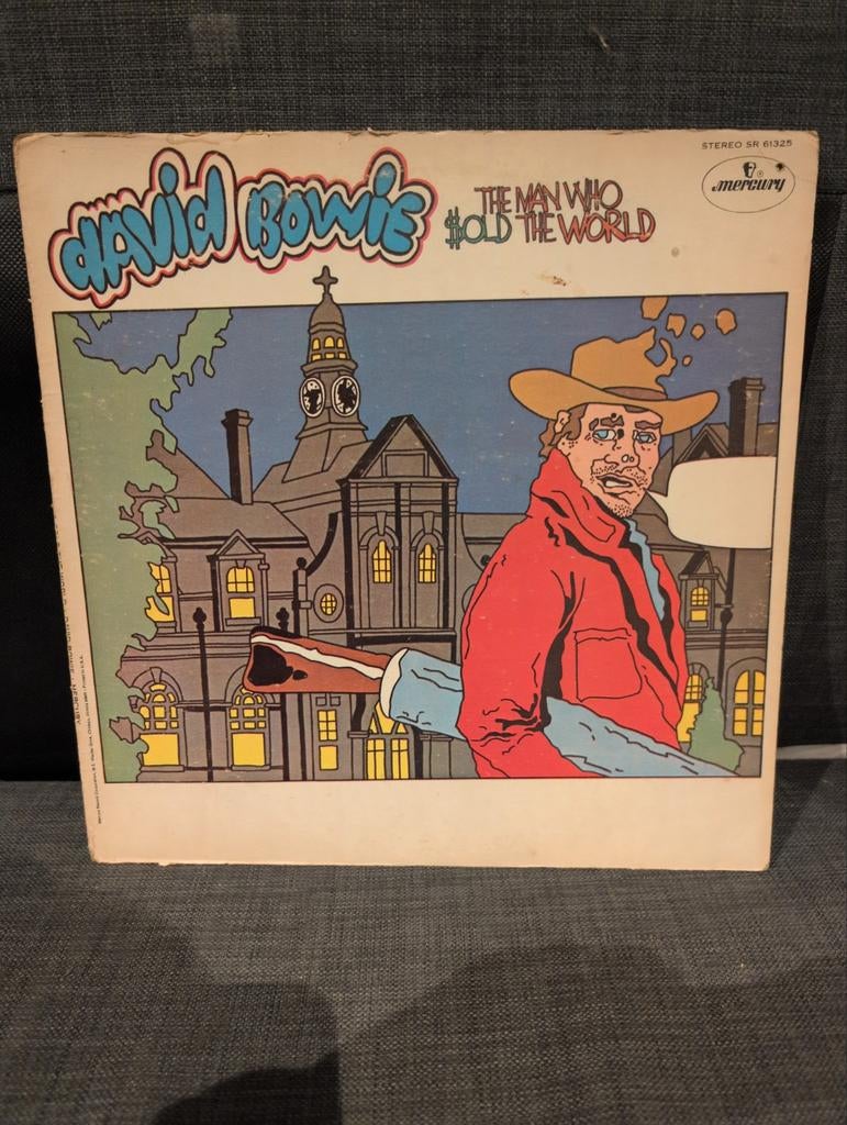LP - David Bowie - The Man Who Sold the World, Ophalen of Verzenden, Gebruikt, 12 inch, Poprock