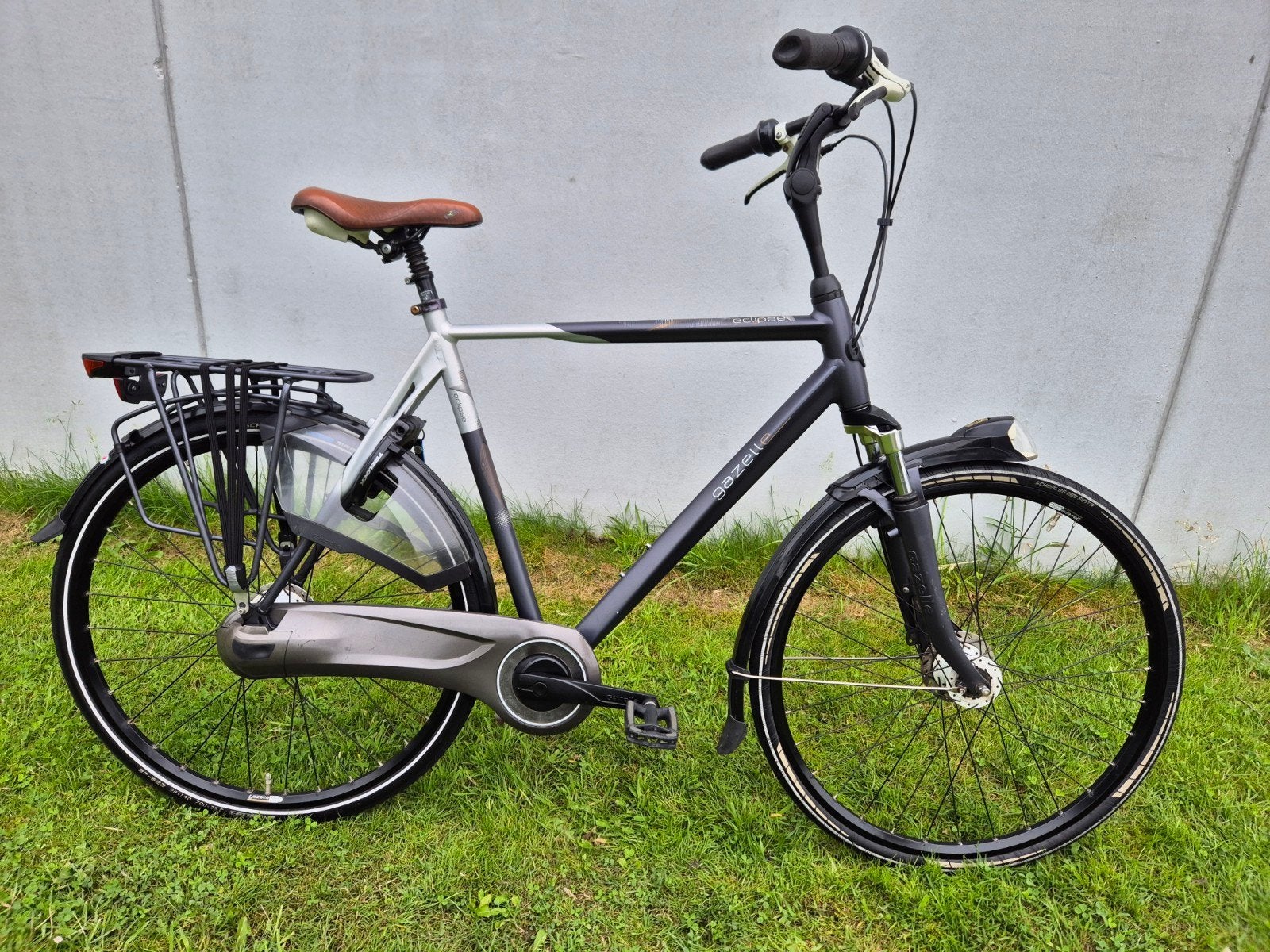 Nette GAZELLE ECLIPSE HerenFiets 8 Versnellingen, Ophalen, Gebruikt, Gazelle, Versnellingen