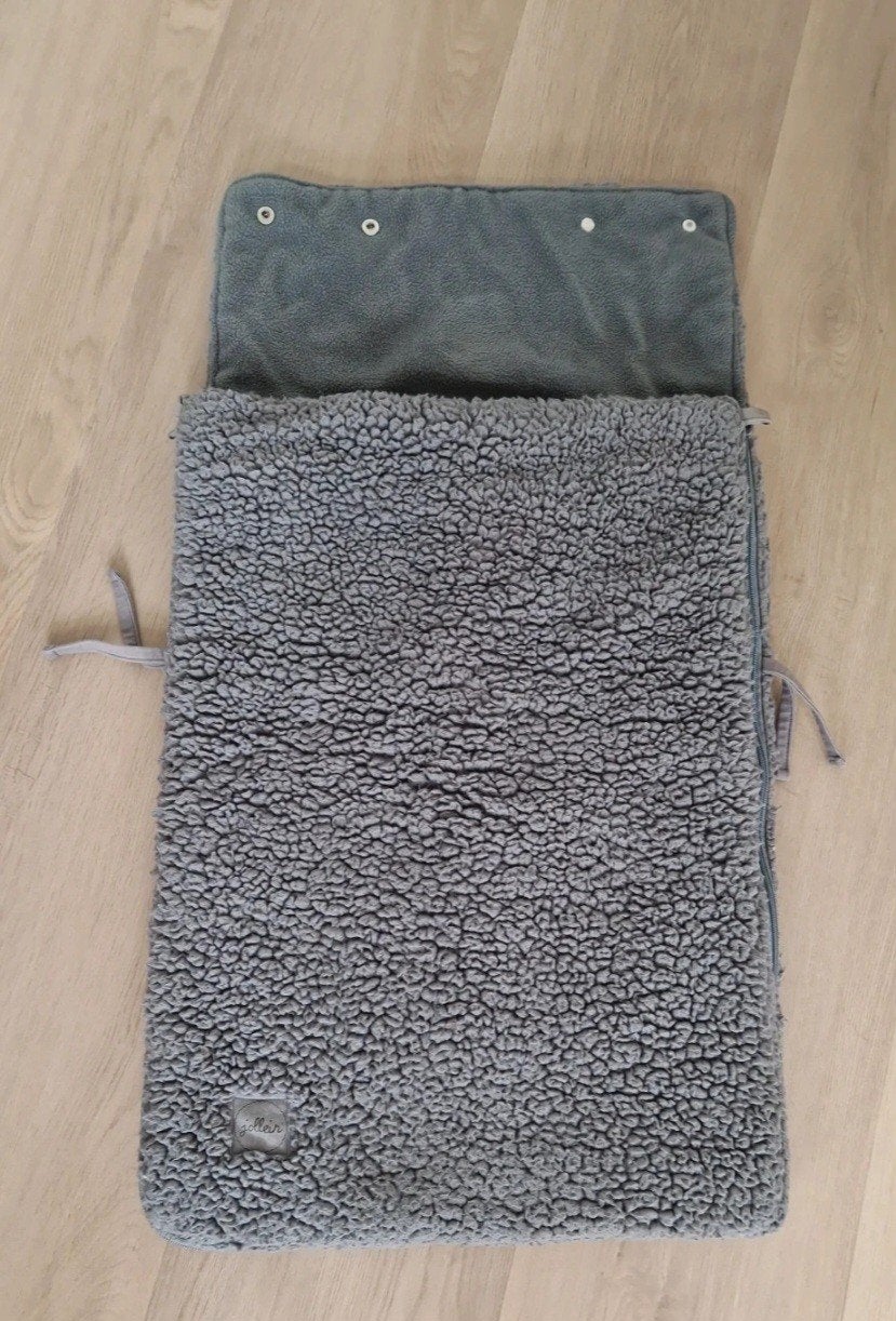 Jollein teddy voetenzak voor autostoel, Jollein, Ophalen of Verzenden, Gevoerd, Voetenzak