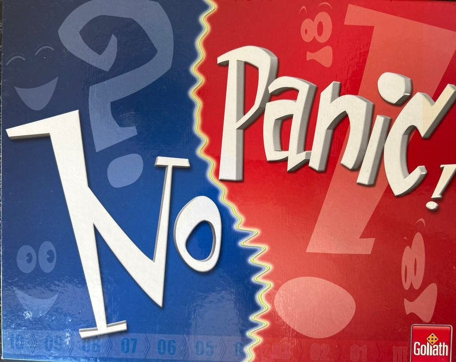 No Panic! Het Snelle Spel van Goliath, Drie of vier spelers, Ophalen of Verzenden, Zo goed als nieuw
